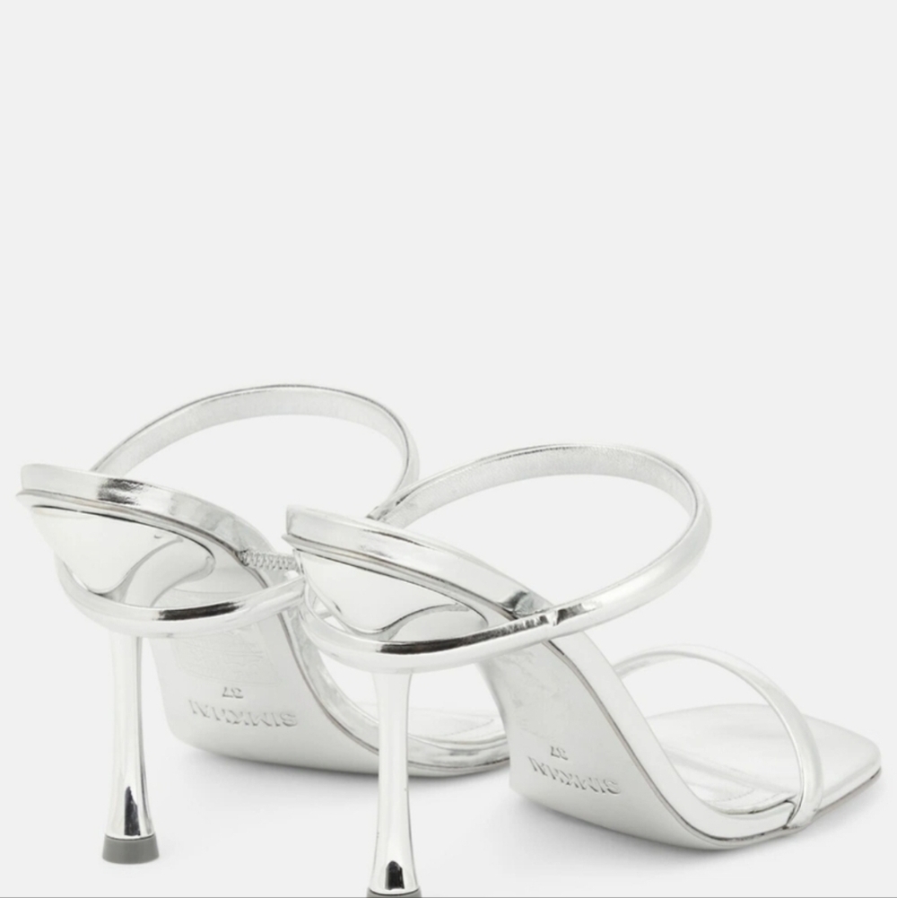 Simkhai Siren metallic leather sandals New 37 - Picture 3 of 7